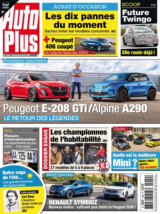 Title details for Auto Plus France by Editions Mondadori Axel Springer (EMAS) - Available